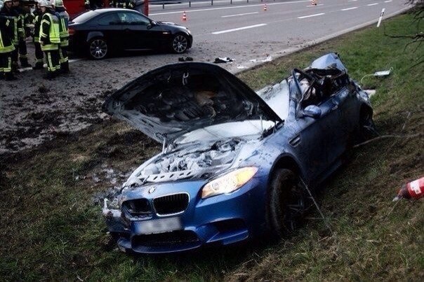 Водитель люксового BMW M5 выжил