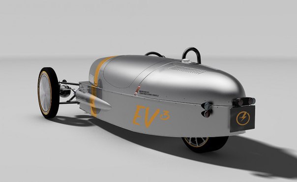 Компания Morgan Motor представляет прототип трицикла EV3